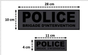 sbt-police-brigade d'intervention-bv-size