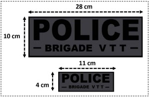 Police Brigade VTT (2 lignes) BV Vest