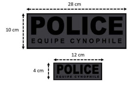 sbt-police-equipe cynophile-bv-size