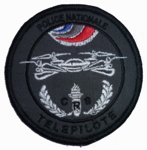 Ecusson épaule CRS Telepilote BV v1